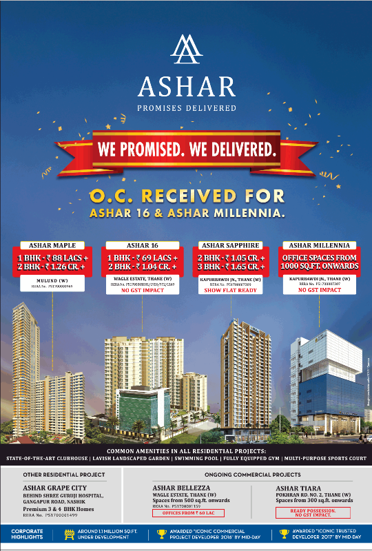 Invest at Ashar Properties in Mumbai Update